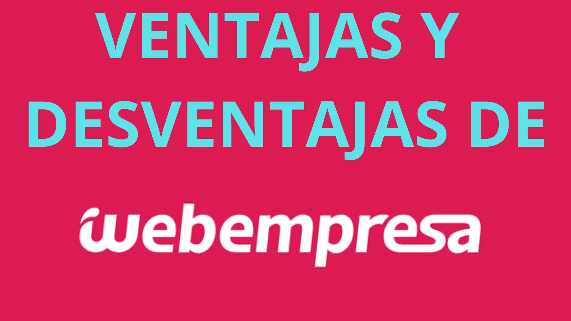 ¿Qué Es Webempresa? Ventajas Y Características De Sus Planes Web Hosting